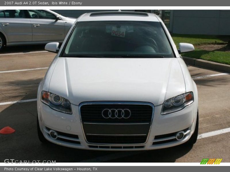 Ibis White / Ebony 2007 Audi A4 2.0T Sedan