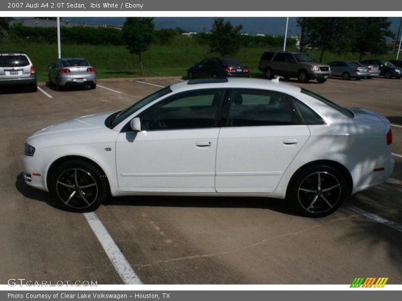 Ibis White / Ebony 2007 Audi A4 2.0T Sedan