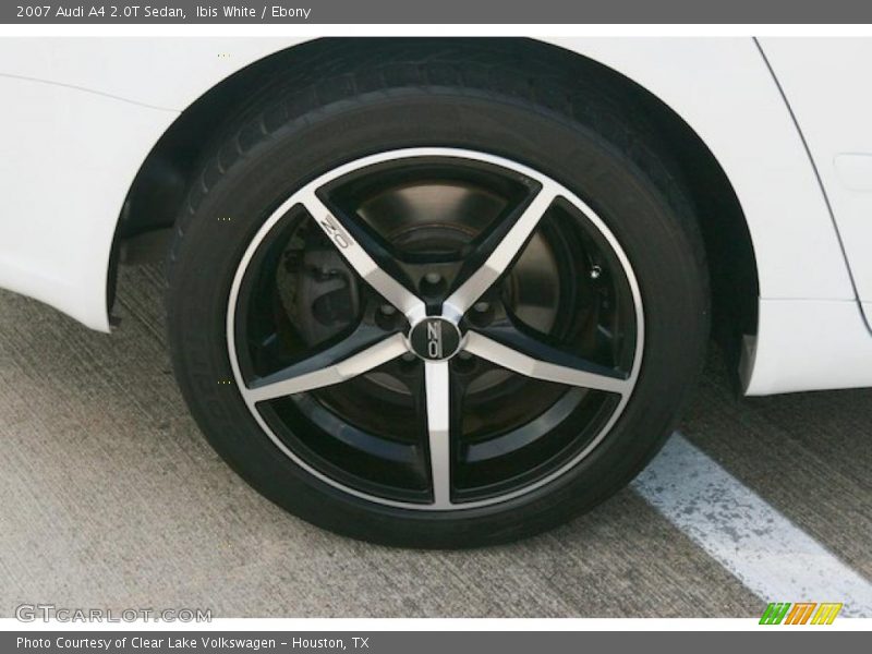 Ibis White / Ebony 2007 Audi A4 2.0T Sedan