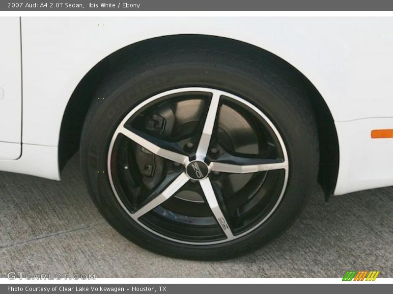 Ibis White / Ebony 2007 Audi A4 2.0T Sedan