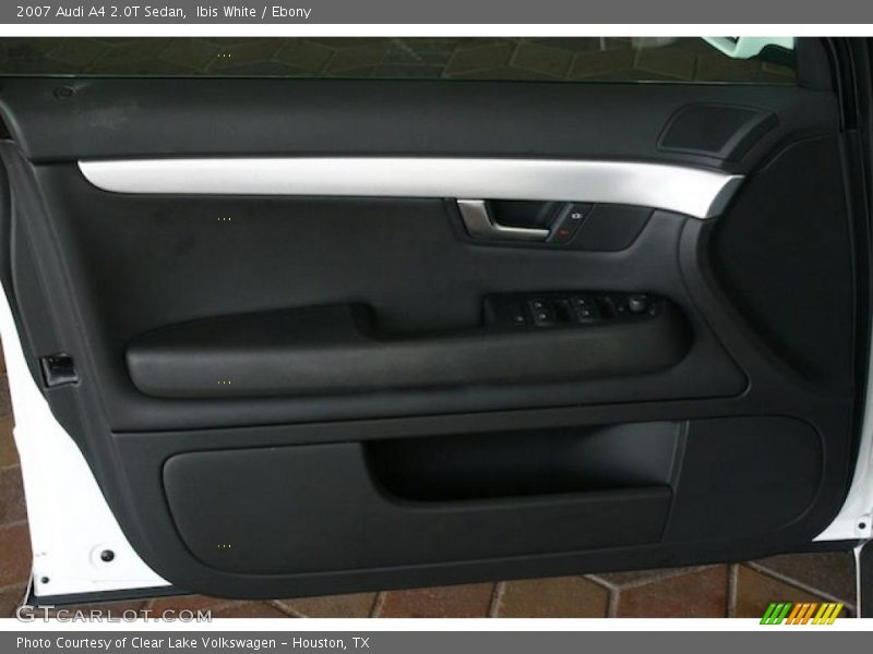 Ibis White / Ebony 2007 Audi A4 2.0T Sedan