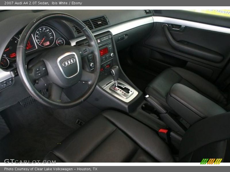 Ibis White / Ebony 2007 Audi A4 2.0T Sedan