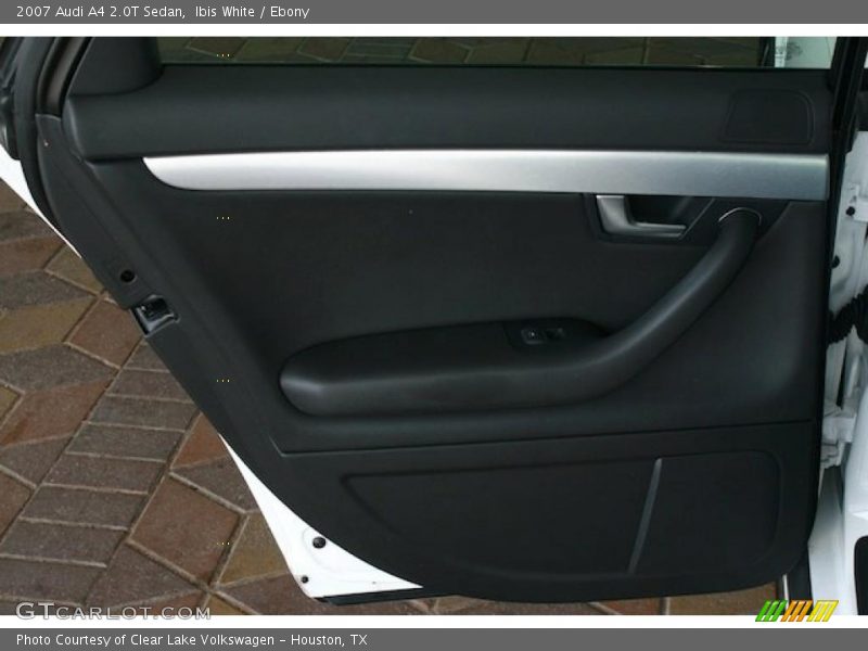 Ibis White / Ebony 2007 Audi A4 2.0T Sedan