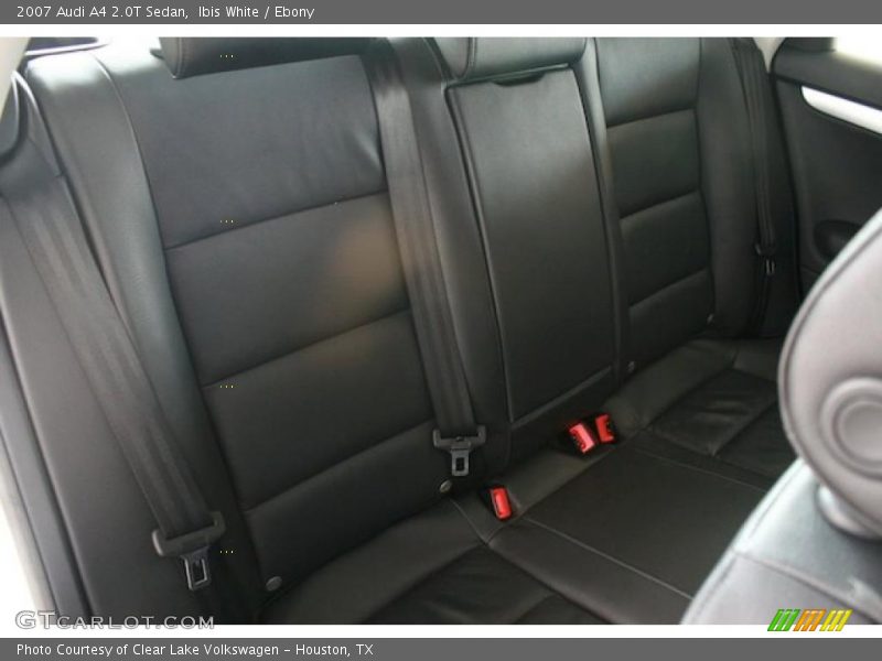 Ibis White / Ebony 2007 Audi A4 2.0T Sedan