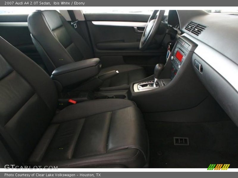 Ibis White / Ebony 2007 Audi A4 2.0T Sedan