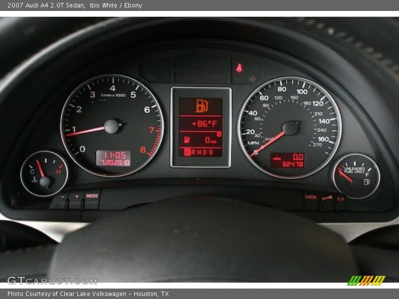 Ibis White / Ebony 2007 Audi A4 2.0T Sedan