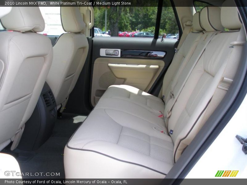 White Platinum Tri-Coat / Medium Light Stone 2010 Lincoln MKX FWD