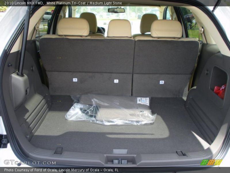 White Platinum Tri-Coat / Medium Light Stone 2010 Lincoln MKX FWD