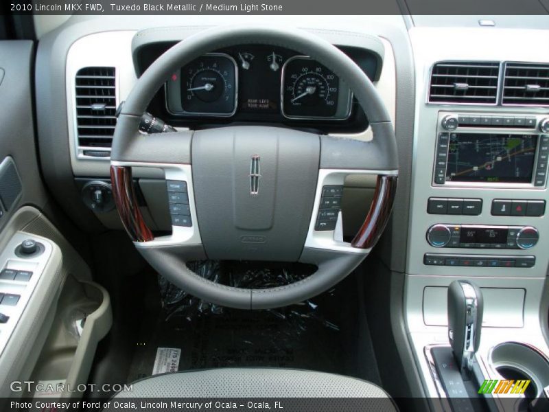 Tuxedo Black Metallic / Medium Light Stone 2010 Lincoln MKX FWD