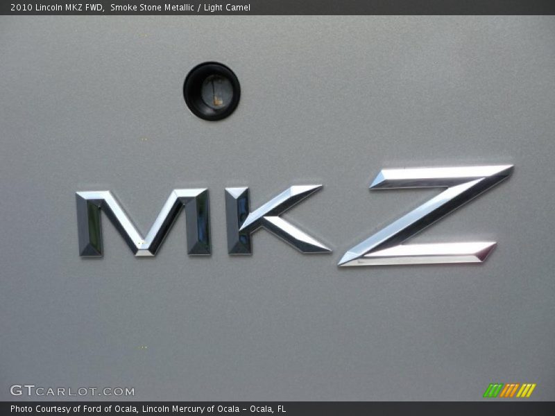 Smoke Stone Metallic / Light Camel 2010 Lincoln MKZ FWD