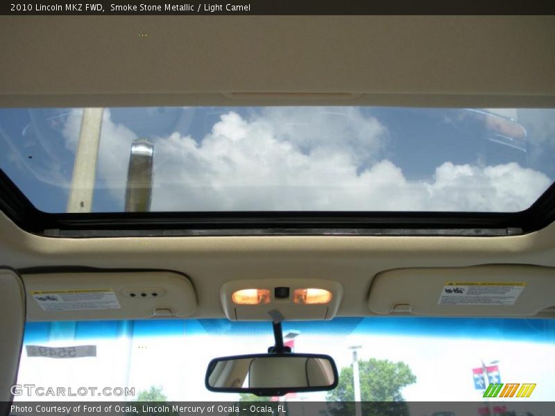 Smoke Stone Metallic / Light Camel 2010 Lincoln MKZ FWD