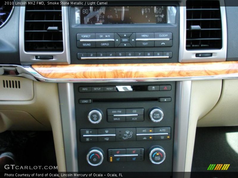 Smoke Stone Metallic / Light Camel 2010 Lincoln MKZ FWD