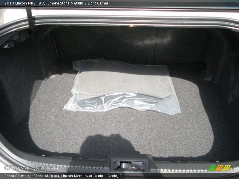Smoke Stone Metallic / Light Camel 2010 Lincoln MKZ FWD