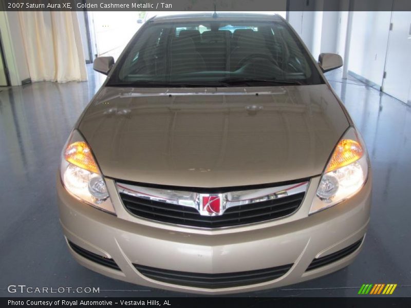 Golden Cashmere Metallic / Tan 2007 Saturn Aura XE