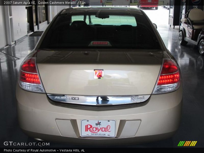 Golden Cashmere Metallic / Tan 2007 Saturn Aura XE