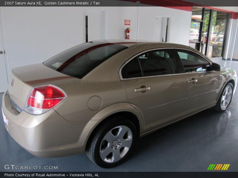 Golden Cashmere Metallic / Tan 2007 Saturn Aura XE