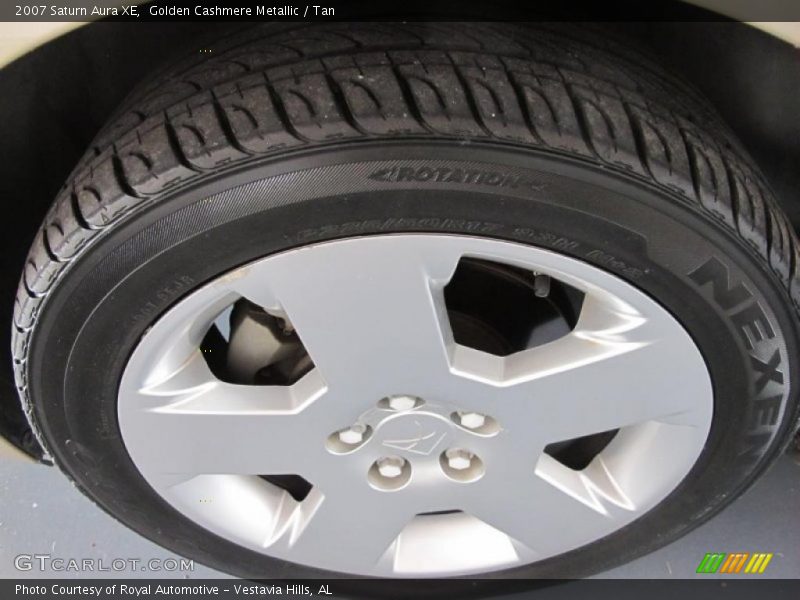 Golden Cashmere Metallic / Tan 2007 Saturn Aura XE