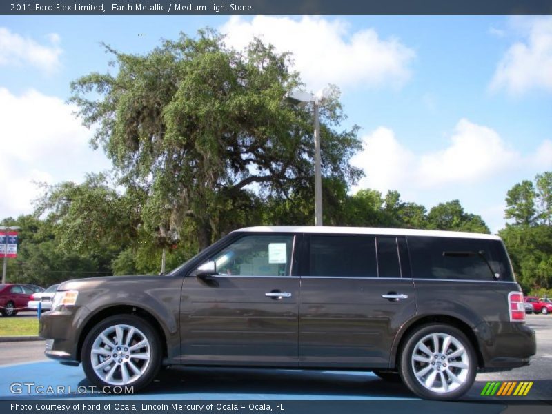 Earth Metallic / Medium Light Stone 2011 Ford Flex Limited