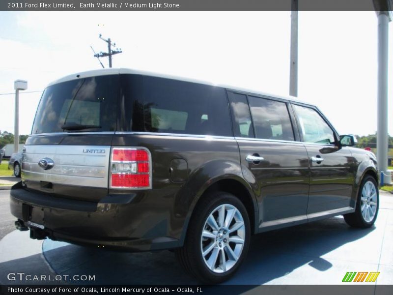 Earth Metallic / Medium Light Stone 2011 Ford Flex Limited