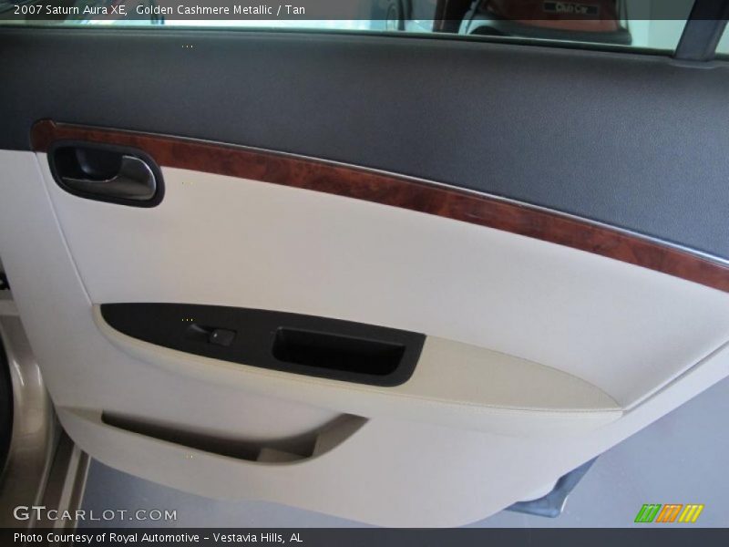 Golden Cashmere Metallic / Tan 2007 Saturn Aura XE