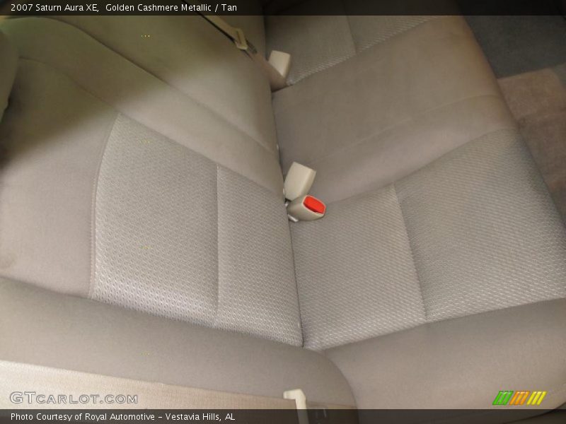 Golden Cashmere Metallic / Tan 2007 Saturn Aura XE