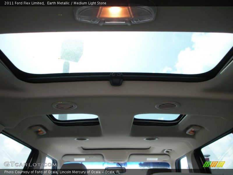 Earth Metallic / Medium Light Stone 2011 Ford Flex Limited