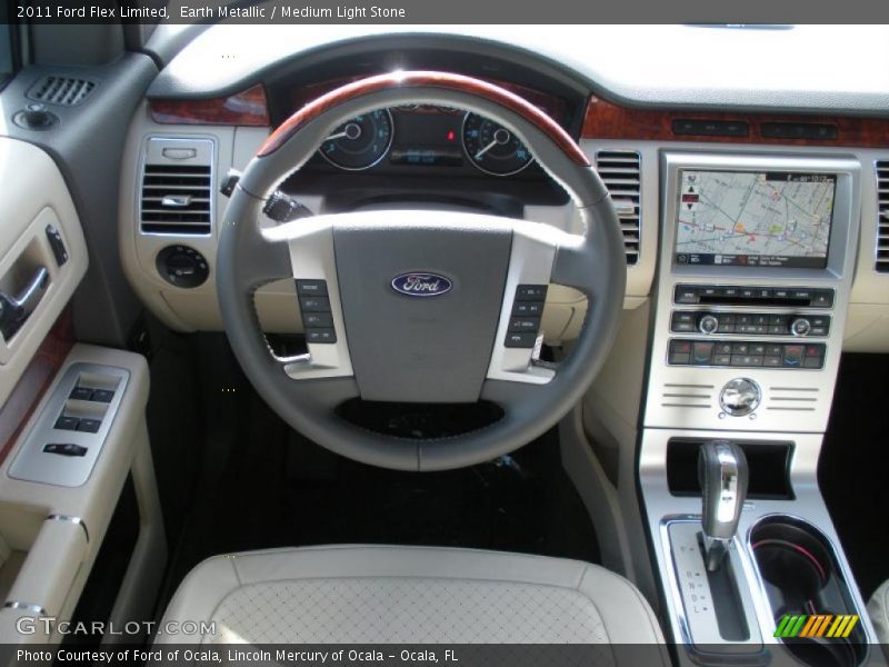 Earth Metallic / Medium Light Stone 2011 Ford Flex Limited