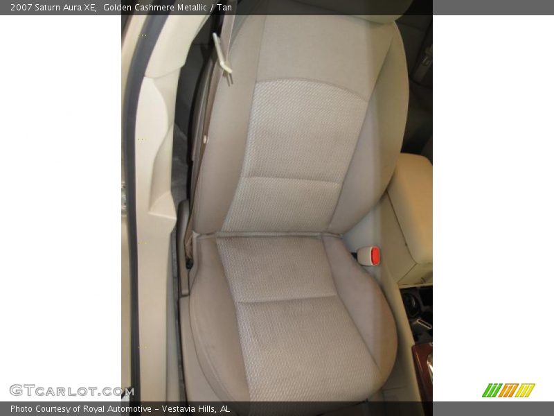 Golden Cashmere Metallic / Tan 2007 Saturn Aura XE