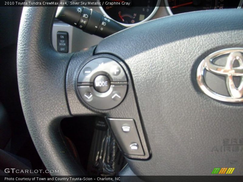 Silver Sky Metallic / Graphite Gray 2010 Toyota Tundra CrewMax 4x4