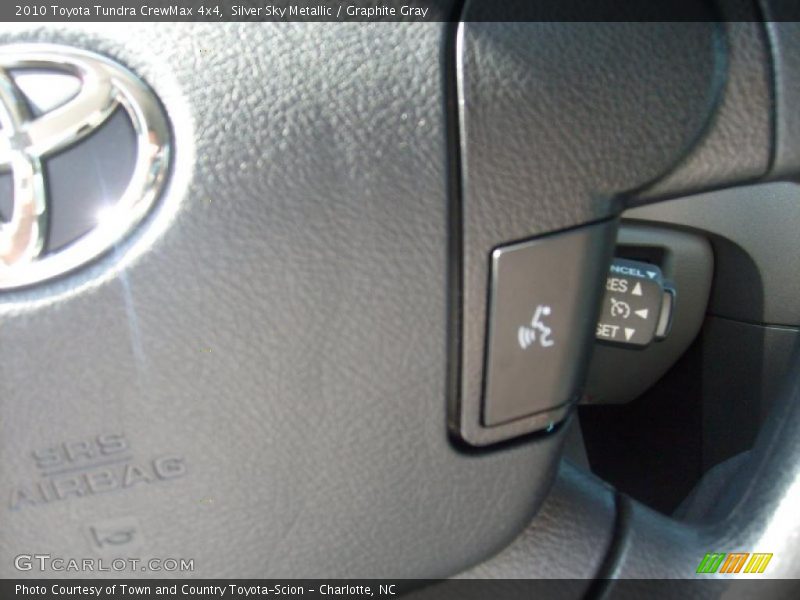 Silver Sky Metallic / Graphite Gray 2010 Toyota Tundra CrewMax 4x4