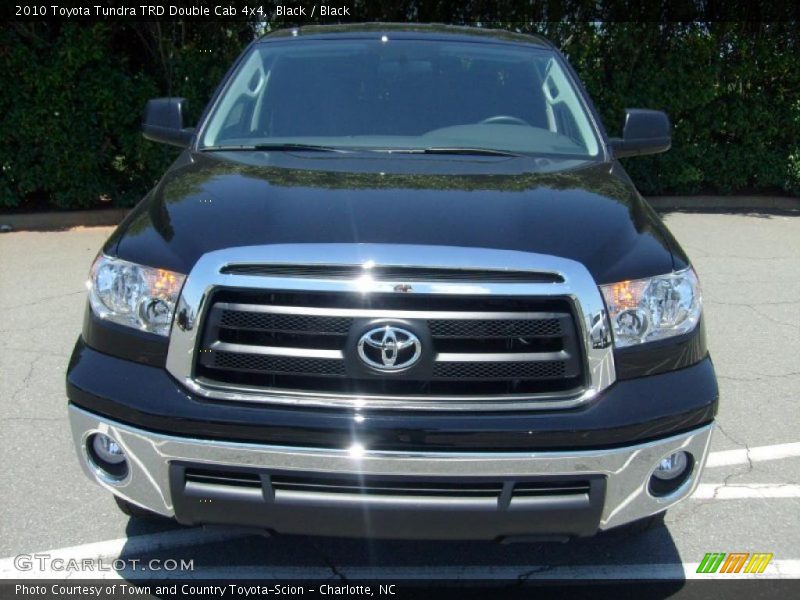 Black / Black 2010 Toyota Tundra TRD Double Cab 4x4