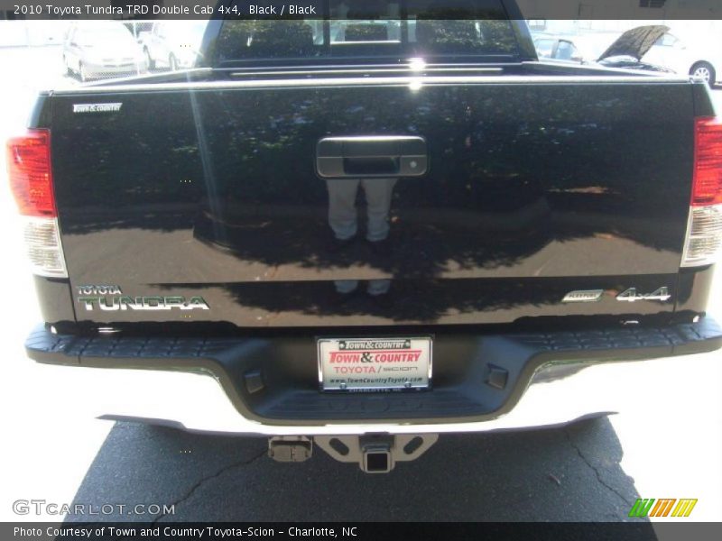 Black / Black 2010 Toyota Tundra TRD Double Cab 4x4