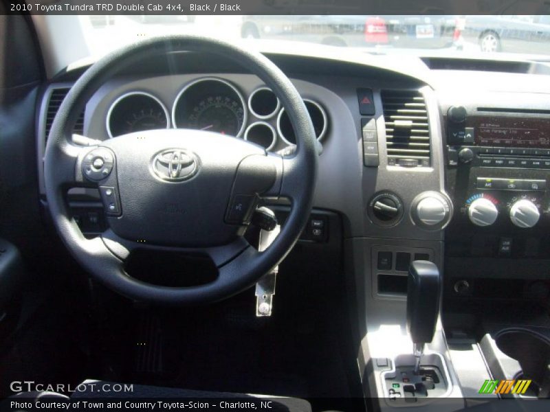 Black / Black 2010 Toyota Tundra TRD Double Cab 4x4