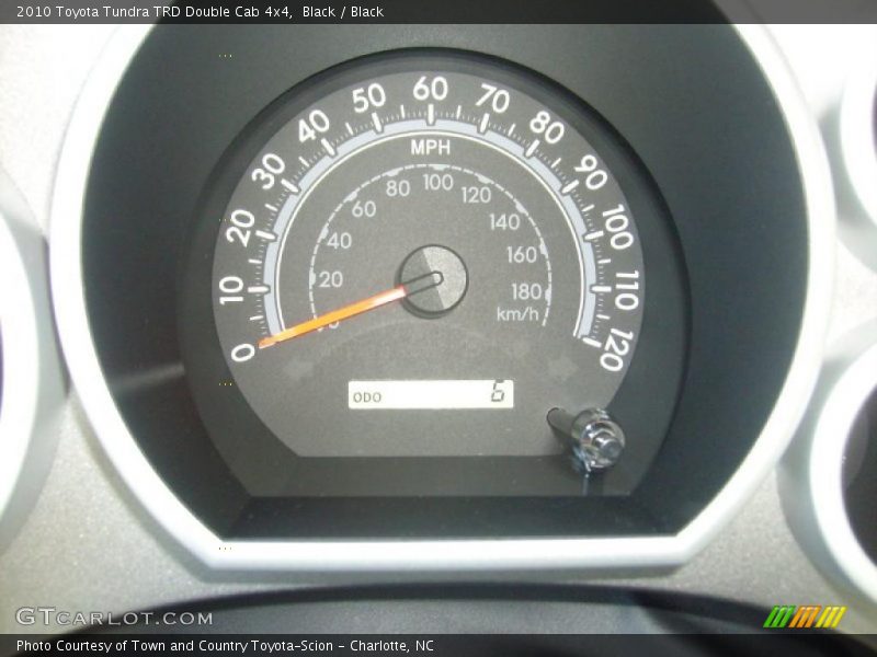 Black / Black 2010 Toyota Tundra TRD Double Cab 4x4