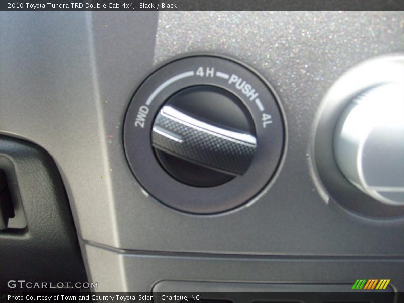Black / Black 2010 Toyota Tundra TRD Double Cab 4x4