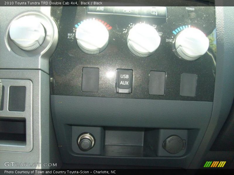Black / Black 2010 Toyota Tundra TRD Double Cab 4x4