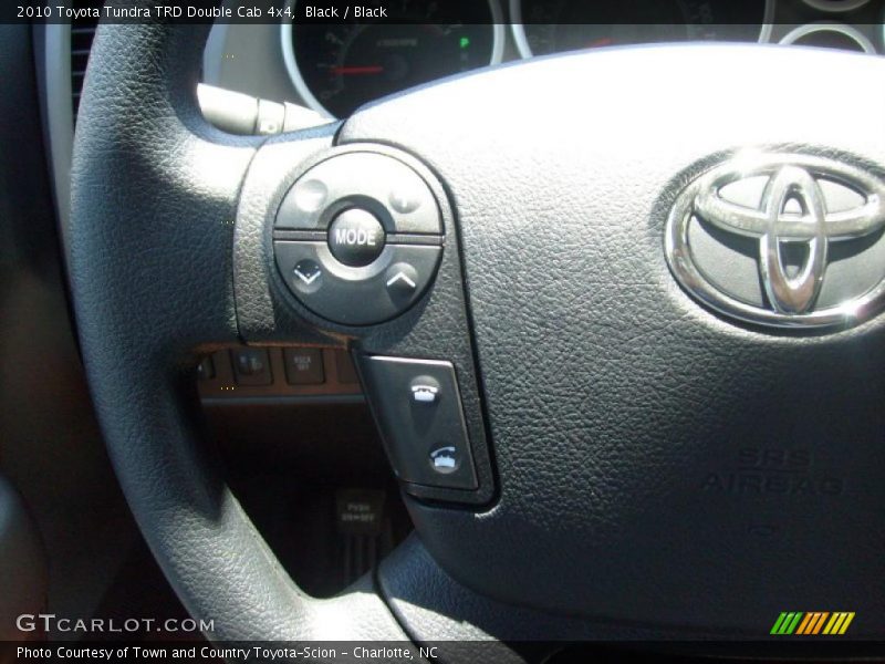 Black / Black 2010 Toyota Tundra TRD Double Cab 4x4