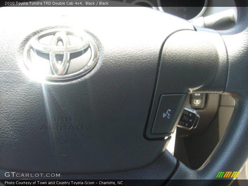 Black / Black 2010 Toyota Tundra TRD Double Cab 4x4