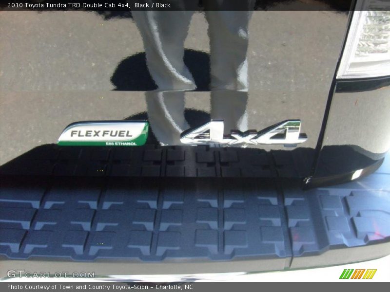 Black / Black 2010 Toyota Tundra TRD Double Cab 4x4