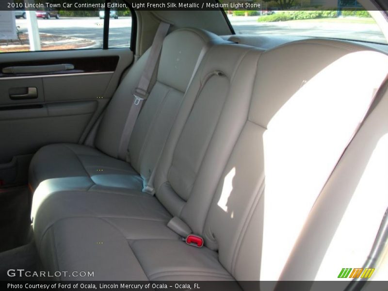 Light French Silk Metallic / Medium Light Stone 2010 Lincoln Town Car Continental Edition