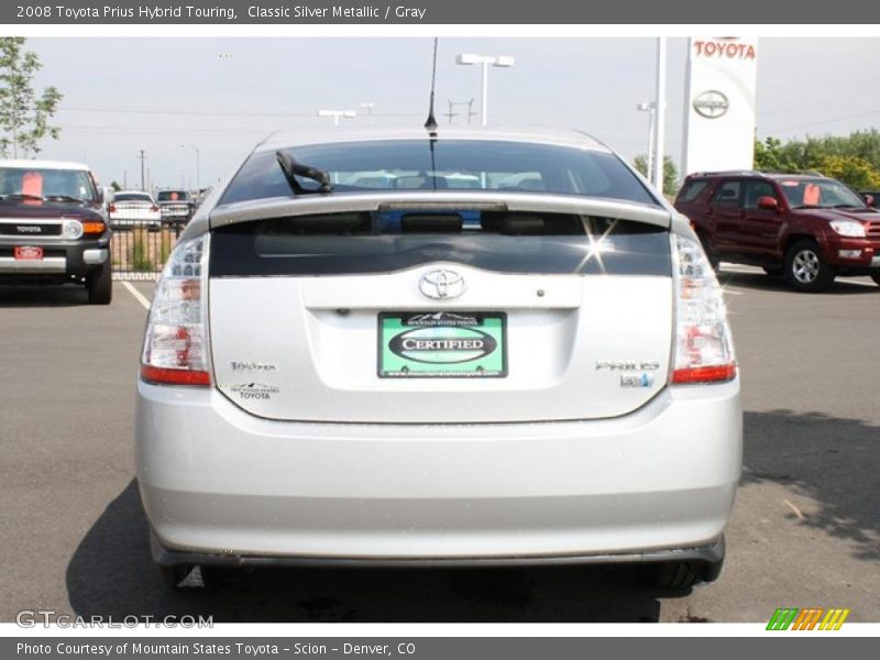 Classic Silver Metallic / Gray 2008 Toyota Prius Hybrid Touring