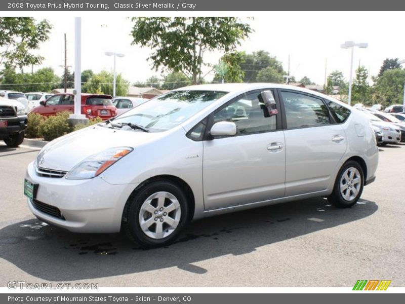 Classic Silver Metallic / Gray 2008 Toyota Prius Hybrid Touring