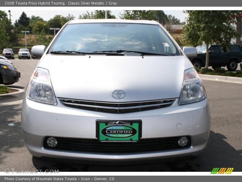 Classic Silver Metallic / Gray 2008 Toyota Prius Hybrid Touring