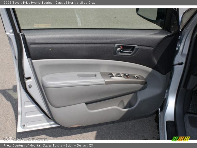 Classic Silver Metallic / Gray 2008 Toyota Prius Hybrid Touring