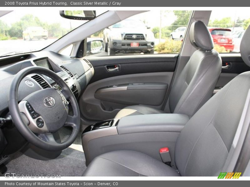 Classic Silver Metallic / Gray 2008 Toyota Prius Hybrid Touring