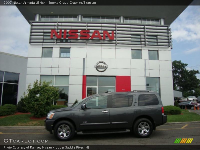 Smoke Gray / Graphite/Titanium 2007 Nissan Armada LE 4x4