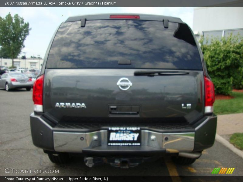 Smoke Gray / Graphite/Titanium 2007 Nissan Armada LE 4x4
