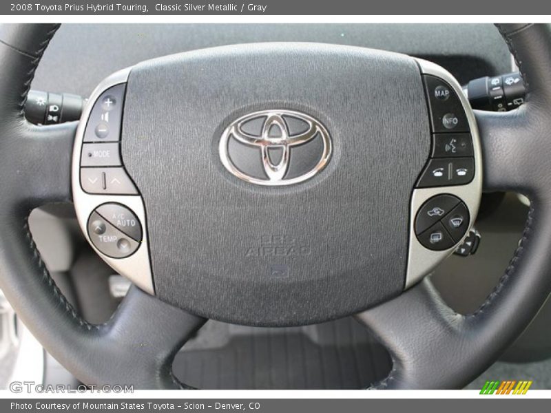 Classic Silver Metallic / Gray 2008 Toyota Prius Hybrid Touring