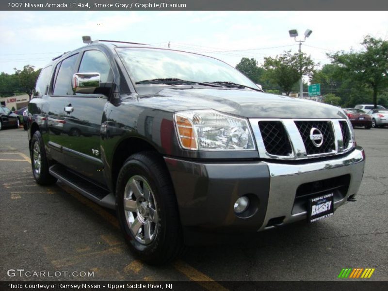 Smoke Gray / Graphite/Titanium 2007 Nissan Armada LE 4x4