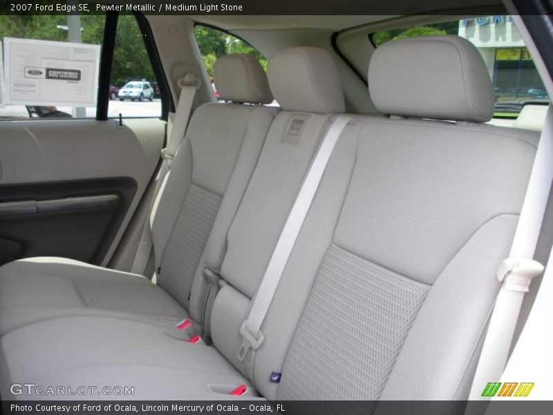 Pewter Metallic / Medium Light Stone 2007 Ford Edge SE